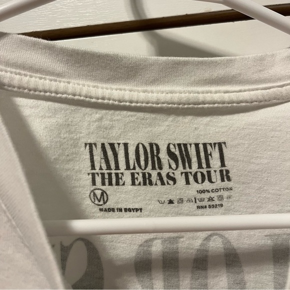 Taylor Swift The Era’s Tour White T Shirt - Picture 5 of 5